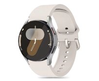 Kryt Belt Tech-Protect Silicone Samsung Galaxy Watch 4 / 5 / 5 Pro / 6 / 7 / FE Starlight