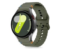 Kryt Tech-Protect Silicone Sport Strap Samsung Galaxy Watch 4/5/5 Pro/6/7/FE Army Green