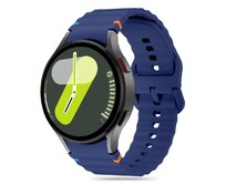 Kryt Tech-Protect Silicone Sport Strap Samsung Galaxy Watch 4/5/5 Pro/6/7/FE Navy Blue