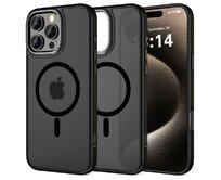 Kryt Case Tech-Protect MagEdge MagSafe Apple iPhone 16 Pro Matte Black/Gunmetal