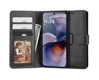 Knížkové pouzdro Tech-Protect Wallet Motorola Moto G55 5G Black