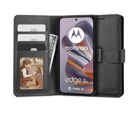 Knížkové pouzdro Tech-Protect Wallet Motorola Edge 50 Neo Black