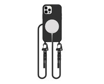 Kryt Tech-Protect Magnecklace MagSafe Apple iPhone 12 / 12 Pro Black