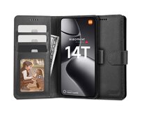 Knížkové pouzdro Tech-Protect Wallet Xiaomi 14T Black