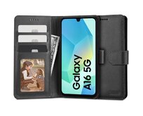 Knížkové pouzdro Tech-Protect Wallet Samsung Galaxy A16 4G / 5G Black