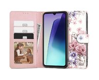 Knížkové pouzdro Tech-Protect Wallet Xiaomi Redmi 14C / Poco C75 Blossom Flower