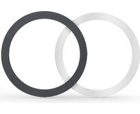 Kryt Tech-Protect Magmat MagSafe Universal Magnetic Ring Black & Silver