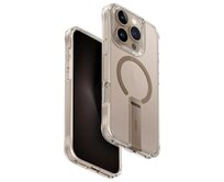 Kryt UNIQ Eleva with Vertica Stand Apple iPhone 16 Pro taupe gold