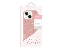 Kryt UNIQ Coehl Terrazzo Apple iPhone 14 różowy/coral pink