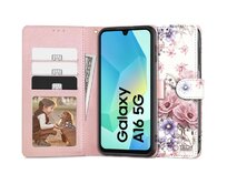 Knížkové pouzdro Tech-Protect Wallet Samsung Galaxy A16 4G / 5G Blossom Flower