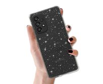 Kryt Glitter pro Samsung Galaxy A33 5G , barva stříbrná