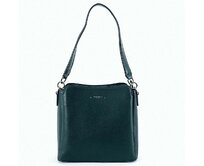 Tříoddílová zelená kabelka na rameno i crossbody David Jones 6417 zelená, syntetická kůže