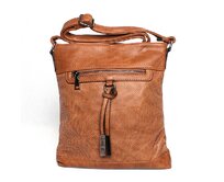 Malá světlehnědá crossbody kabelka ROMINA &amp; CO D31/20 hnědá, syntetická kůže