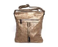 Malá tmavězlatá crossbody kabelka ROMINA &amp; CO D31/20 zlatá, syntetická kůže