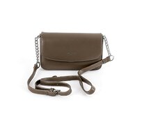 Malá khaki crossbody kabelka David Jones CM6262A khaki, syntetická kůže