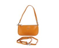 Malá karamelová kabelka na rameno či crossbody David Jones CM6256A hnědá, syntetická kůže