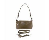 Malá khaki hnědá kabelka na rameno či crossbody David Jones CM6256A hnědá, syntetická kůže