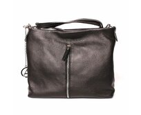 Luxusní černá kožená crossbody kabelka Alex&amp;Co (Gianni Conti) 815 černá, kůže