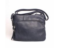 Malá tmavěmodrá crossbody kabelka ROMINA&amp;CO DF06 modrá, syntetická kůže