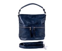 Středně velká modrá kabelka na rameno i crossbody ROMINA &amp; CO D191/22 modrá, syntetická kůže