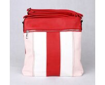 Střední červená crossbody kabelka ROMINA &amp; CO 313 červená, syntetická kůže