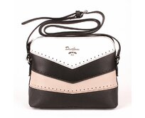 Malá černá crossbody kabelka David Jones 5926-1 černá, syntetická kůže