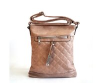 Malá růžové crossbody kabelka ROMINA &amp; CO D31 růžová, syntetická kůže