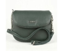 Tmavězelená crossbody kabelka David Jones 6100-1 zelená, syntetická kůže