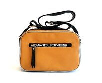 Hořčicová crossbody kabelka David Jones CM5478 žlutá, syntetická kůže