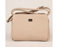 Malá světlehnědá crossbody kabelka David Jones CM3741 hnědá, syntetická kůže