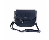 Černá crossbody kabelka David Jones 6815-1 černá, syntetická kůže