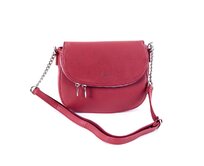 Tmavěčervená crossbody kabelka David Jones 6815-1 tmavěčervená, syntetická kůže