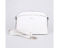 Malá bílá crossbody kabelka FLORA&amp;CO 2543 bílá, syntetická kůže