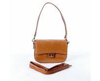 Hnědá kabelka na rameno i crossbody David Jones 7002 hnědá, syntetická kůže