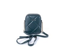 Dvouoddílová malá tmavězelená crossbody kabelka David Jones 7020 tmavězelená, syntetická kůže