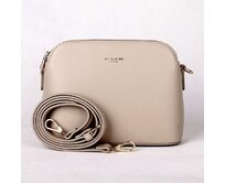 Tříoddílová malá šedá crossbody kabelka David Jones CM6938 šedá, syntetická kůže