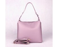 Tříoddílová fialová (lila) kabelka na rameno i crossbody David Jones 7060-2 fialová, syntetická kůže