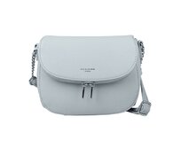 Malá šedá crossbody kabelka David Jones 6747-1F šedá, syntetická kůže