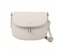 Malá béžová crossbody kabelka David Jones 6747-1F béžová, syntetická kůže