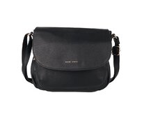 Malá/střední černá crossbody kabelka David Jones 7010 černá, syntetická kůže