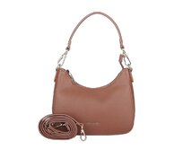 Malá hnědá kabelka na rameno i crossbody David Jones CM7147 hnědá, syntetická kůže