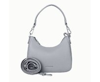 Malá šedá kabelka na rameno i crossbody David Jones CM7147 šedá, syntetická kůže