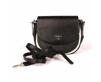 Černá kabelka do ruky i crossbody David Jones 6204-2 černá, syntetická kůže