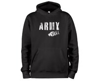 DOBRÝ TRIKO Mikina s potiskem ARMY style Velikost: XL, Barva: Černá Černá, XL