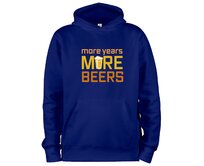 DOBRÝ TRIKO Mikina s potiskem More beers Velikost: 2XL, Barva: Námořnická modrá Námořnická modrá, 2XL