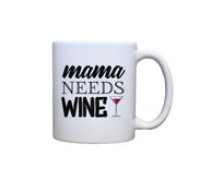 DOBRÝ TRIKO Keramický hrnek MAXI Mama needs wine 550 ml