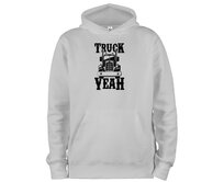 DOBRÝ TRIKO Mikina s potiskem Truck yeah Velikost: 3XL, Barva: Světle šedý melír Světle šedý melír, 3XL