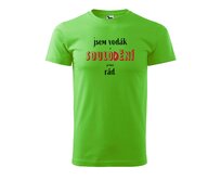 DOBRÝ TRIKO Pánské tričko na vodu SOULODĚNÍ Velikost: 2XL, Barva: Apple green Apple green, 2XL