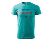 DOBRÝ TRIKO Pánské tričko na vodu SOULODĚNÍ Velikost: 2XL, Barva: Emerald Emerald, 2XL