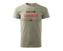 DOBRÝ TRIKO Pánské tričko na vodu SOULODĚNÍ Velikost: 2XL, Barva: Světle khaki Světle khaki, 2XL